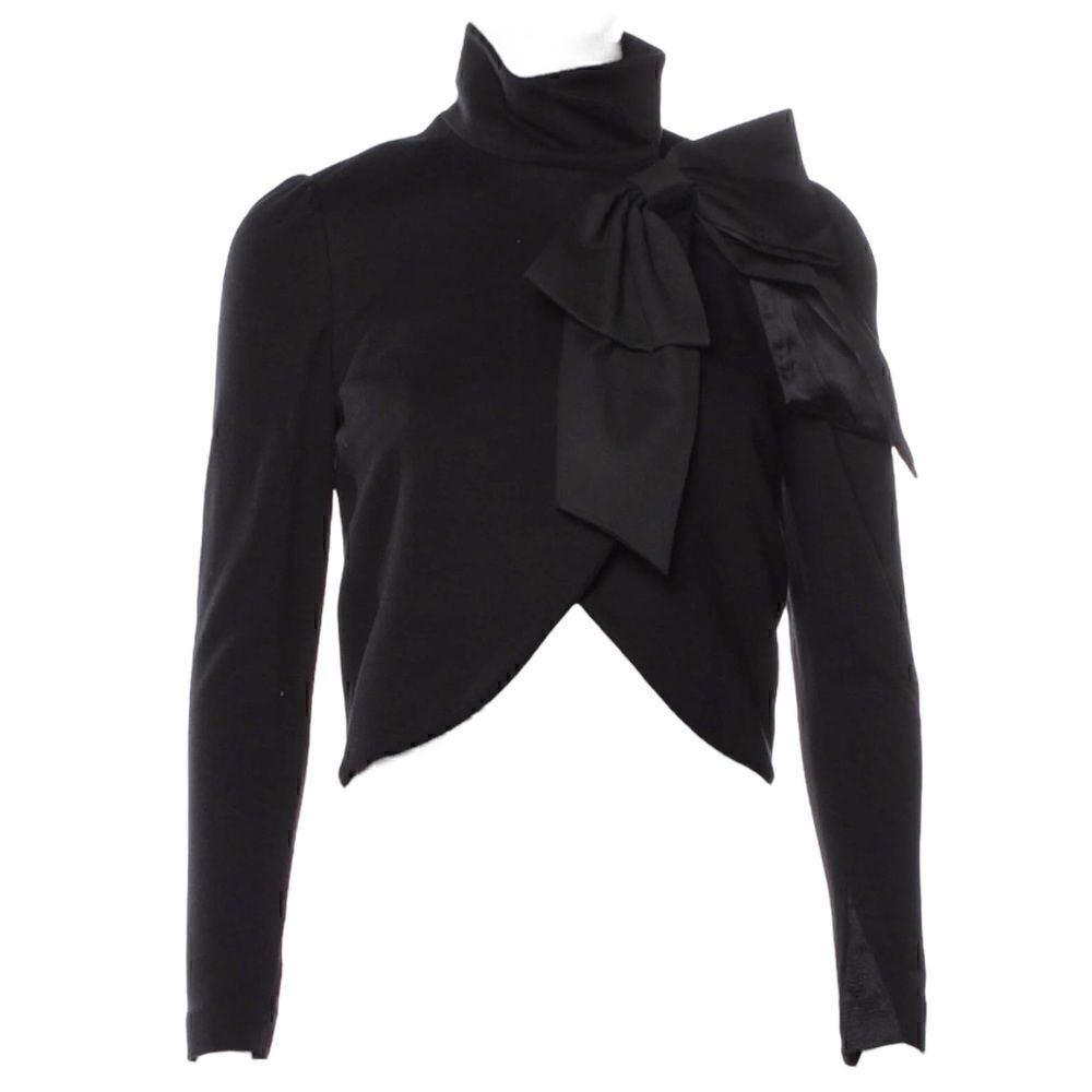 Alice + Olivia Black Bolero with Stunning Bow Accent
|SIZE: XS|